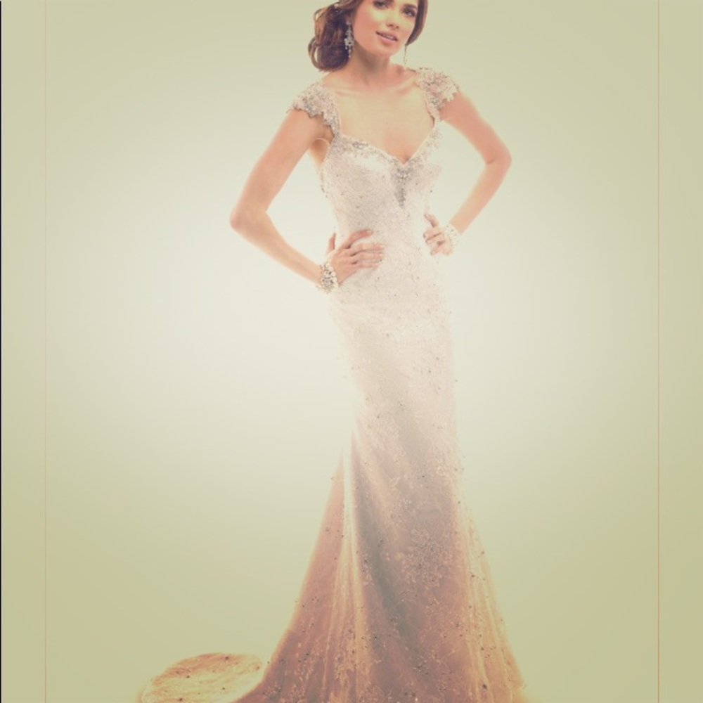 Never worn Maggie Sottero “Brandy” wedding gown!